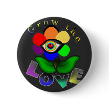 Regenboog Liefdes Oog Bloem 