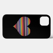 Regenboog Lintkabel Hart Case-Mate iPhone Case (Achterkant (horizontaal))