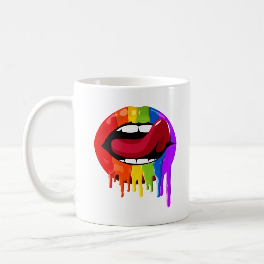 REGENBOOG LIPPEN KOFFIEMOK (Links)