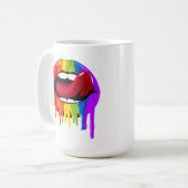 REGENBOOG LIPPEN KOFFIEMOK (Voorkant links)