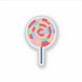 Regenboog Lolly Sticker (Voorkant)