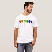 Regenboog Lolly's T-shirt (Voorkant volledig)