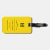 Regenboog Luipaard Bagage Label (Achterkant horizontaal)