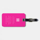 Regenboog Luipaard Bagage Label (Achterkant horizontaal)