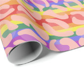 Regenboog Luipaard Print Cadeaupapier (Rol Hoek)