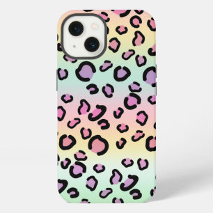 Regenboog Luipaardprint Esthetisch Jachtluipaard P iPhone 13 Hoesje