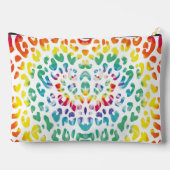 Regenboog luipaardvlekken etui (Achterkant)