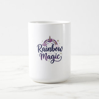 Regenboog Magische Mok | Kleurrijke Regenboog Koff