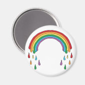 regenboog magneet (Voorkant / Achterkant)