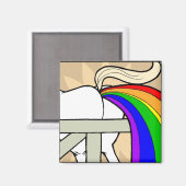 Regenboog Magneet (Voorkant / Achterkant)