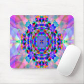 Regenboog Mandala.... Muismat (Met muis)