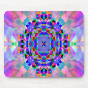 Regenboog Mandala.... Muismat
