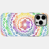 Regenboog Mandala Patroon Ontwerp Case-Mate iPhone Case (Achterkant (horizontaal))