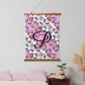 Regenboog Mandala Pride Monogram - Levendig Geomet Hangend Wandkleed (Slaapkamer)
