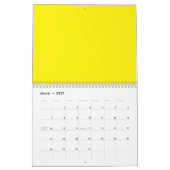 Regenboog Mandala Pride Monogram - Levendig Geomet Kalender (Mar 2027)