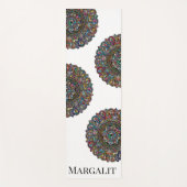 Regenboog Mandala's Mandala Ontspanning Pilates Yogamat (Voorkant)