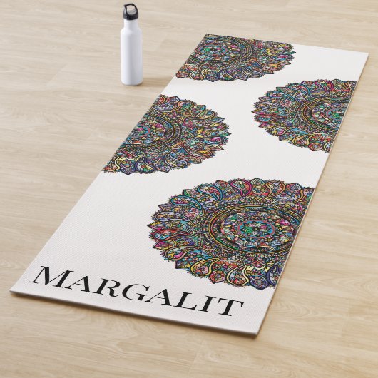 Regenboog Mandala's Mandala Ontspanning Pilates Yogamat (In situ)
