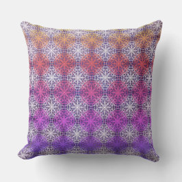 Regenboog Mandella Stippen Kussen