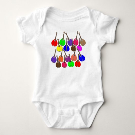 regenboog mandoline romper (Voorkant)