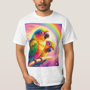 Regenboog Mango en Tango T-shirt
