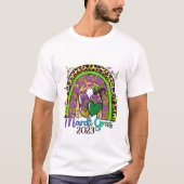 Regenboog Mardi Gras T-shirt (Voorkant)