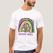 Regenboog Mardi Gras T-shirt (Voorkant)