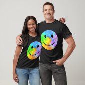 Regenboog Marmeren Gezicht T-shirt (Unisex)