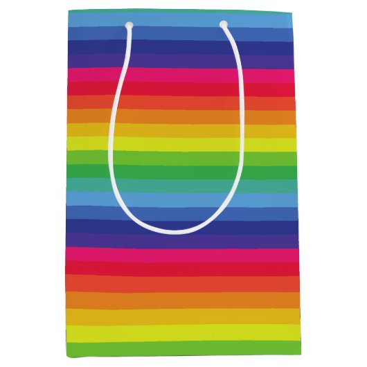 Regenboog Medium Cadeauzakje (Voorkant)