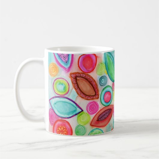 Regenboog Meisje Mok (Links)