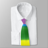 Regenboog mengdas tie stropdas (Gebonden)