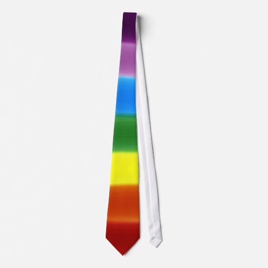 Regenboog mengdas tie stropdas (Voorkant)