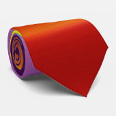 Regenboog mengdas tie stropdas (Opgerold)