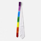 Regenboog mengdas tie stropdas (Achterkant)