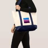 Regenboog mengtas tote bag (Voorkant (product))