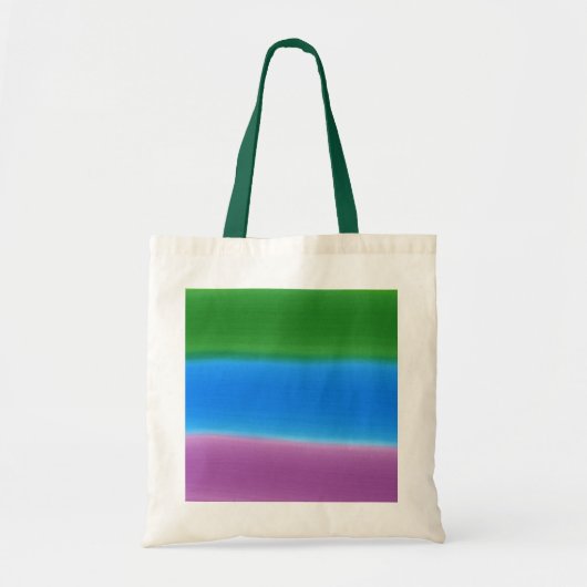 Regenboog mengtas tote bag (Voorkant)