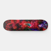 regenboog met bolvormige structuur skateboard (Horizontaal)