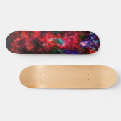 regenboog met bolvormige structuur skateboard (Horizontaal)