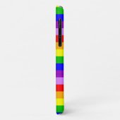 Regenboog met een gestippeld patroon Case-Mate iPhone case (Achterkant/links)