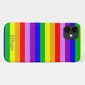 Regenboog met een gestippeld patroon Case-Mate iPhone case (Achterkant (horizontaal))
