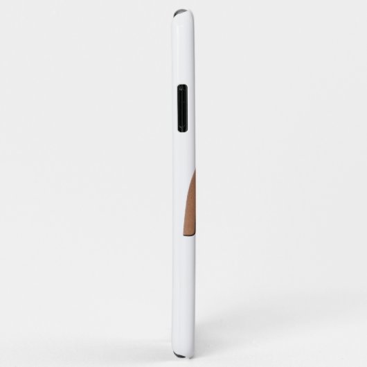 Regenboog met Faux Rustic Paper Texture, aangepast Case-Mate iPhone Case (Achterkant/rechts)