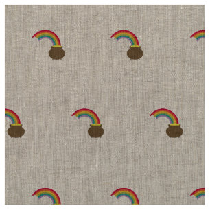 regenboog met goud stof