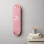 Regenboog met hulpverleningseffect Skateboard<br><div class="desc">Regenboog met reliëf Skateboard, geweldig voor elke gelegenheid zoals het meisje van zijn verjaardag. Maak het uw eigen door jouw tekst toe te voegen. Als u toegang wilt krijgen tot geavanceerde bewerkingsgereedschappen, gaat u naar "Deze sjabloon aanpassen" en klikt u op "Details", scrolt u naar beneden en drukt u op...</div>