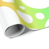 Regenboog met Polka Dots Cadeaupapier (Rol Hoek)