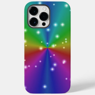 Regenboog met sterren Case-Mate iPhone 14 pro max hoesje
