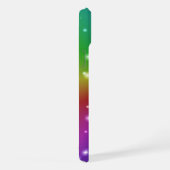 Regenboog met sterren iPhone hoesje (Rechterkant)