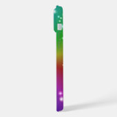 Regenboog met sterren iPhone hoesje (Linkerkant)