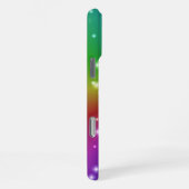 Regenboog met sterren iPhone hoesje (Rechterkant)