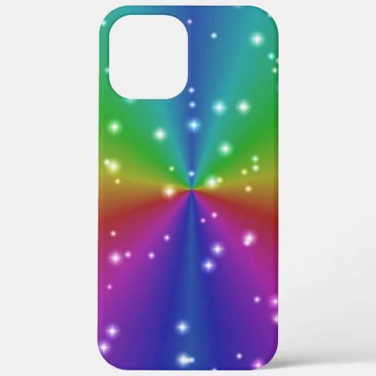 Regenboog met sterretjes Case-Mate iPhone case (Achterkant)