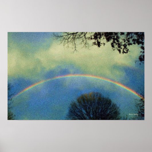 regenboog met suerstijl poster (Voorkant)