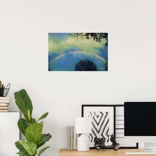 regenboog met suerstijl poster (Thuiskantoor)